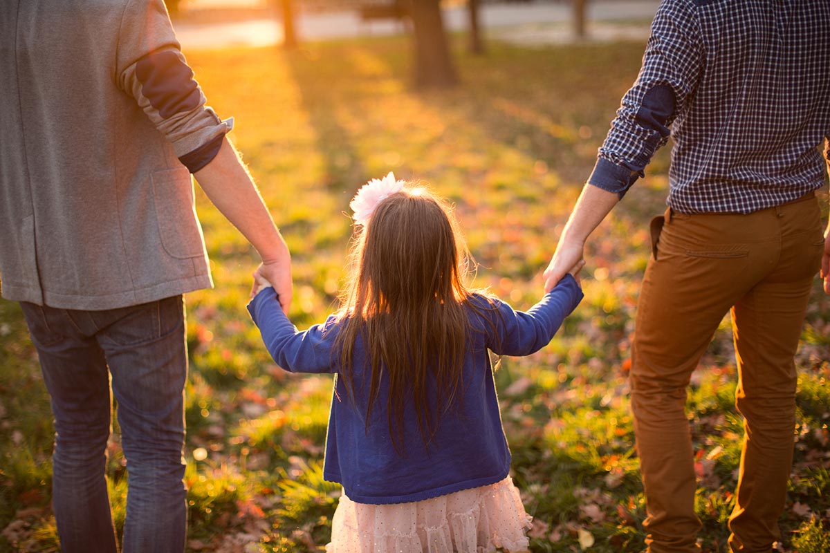 Adoptive Parents with Child